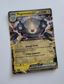 Pokemon Magnezone EX 065/198 Holo Scarlet Violet Full Art 2023 TCG Card English - Image 1
