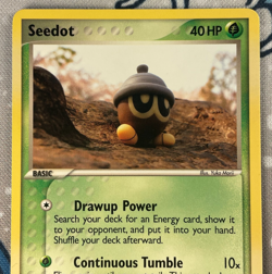 Seedot 61/92 Non Holo EX Legend Maker Vintage Pokemon Card 2006 NM - Image 2
