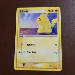Pikachu 6/10 EX Trainer Kit 1 Latias & Latios Regular Pokemon Card MP - Image 1