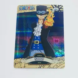 Sabo - One Piece Trading Card Game Holo Foil Prism Cool Art Tc8 - Image 1
