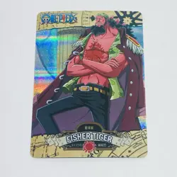 Fisher Tiger - One Piece Trading Card Game Holo Foil Prism Cool Art Tc8 - Image 1