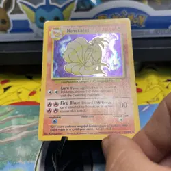 Ninetails 12/102 Holo Rare Base Set Unlimited Pokemon 1999 WOTC Vintage Card - Image 2