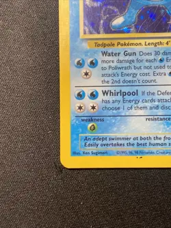 Pokemon TCG Base Set Unlimited Holo Rare Card Lot Poliwrath Hitmonchan Clefairy - Image 5