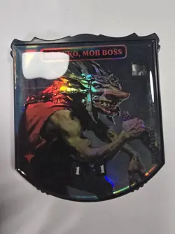 FOIL Krenko, Mob Boss Legendary Relic Token Life Counter Commander MtG - Image 1