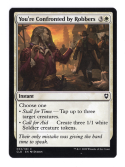 MTG-You're Confronted by Robbers-Battle for Baldur's Gate-53-Near Mint-NonFoil - Image 1