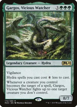 MTG - Gargos, Vicious Watcher - Core Set 2020 - X1 - (LP) - - Image 1