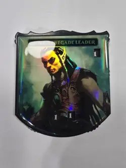 FOIL Ezuri, Renegade Leader Legendary Relic Token Life Counter Commander MtG - Image 1