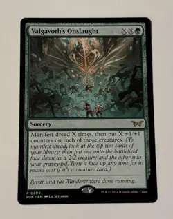 MTG Valgavoth's Onslaught - Duskmourn: House Of Horror LP - Image 1