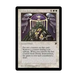 WOTC MtG Legends Divine Intervention (R) VG - Image 1