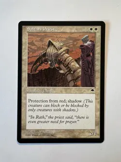 Soltari Priest - MTG Tempest - NM - Image 1