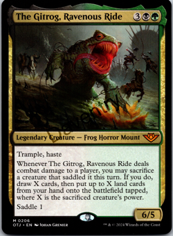 The Gitrog, Ravenous Ride (0206) - MTG - Outlaws of Thunder Junction Regular - Image 1