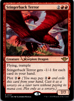Stingerback Terror (0147) - MTG - Outlaws of Thunder Junction Regular - Image 1