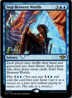 Step Between Worlds (0070) - MTG - Outlaws of Thunder Junction Regular - Image 1