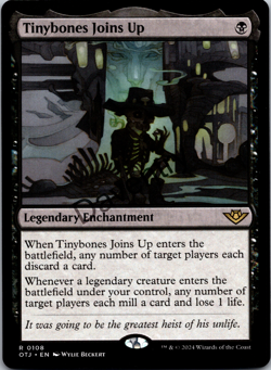 Tinybones Joins Up (0108) - MTG - Outlaws of Thunder Junction Regular - Image 1