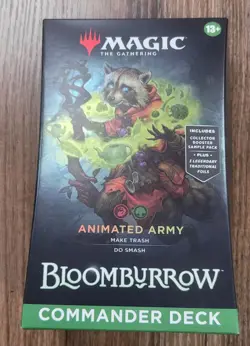 Mtg Commander Bloomburrow Animated Army New Sealed Deck - Image 1