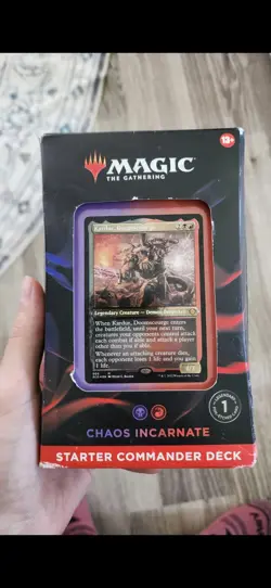 MtG: Starter Commander Deck - Chaos Incarnate Brand New Sealed - Image 1