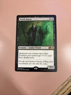 Death Baron NM-MINT PACK FRESH Core Set 2019 MTG - Image 1