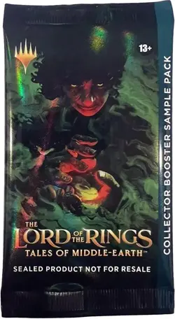 MTG Universes Beyond Lord of the Rings - Collector Booster Sample Pack Sealed - Image 1