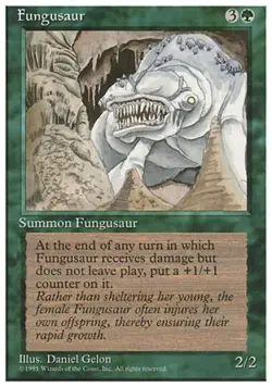 Fungusaur - Light Play MTG 4th Edition - Image 1