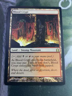 1x Blood Crypt, Return to Ravnica, NM, MTG - Image 1