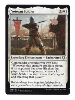 MTG-Veteran Soldier-Battle for Baldur's Gate-48-Near Mint-NonFoil - Image 1