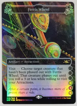 MTG - Ferris Wheel - Foil - UNF 210/244 - Unfinity - Rare - Magic the Gathering - Image 1