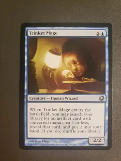 Scars of Mirrodin Trinket Mage MTG Magic the Gathering LP - Image 1