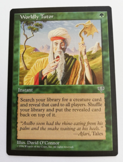 MTG | Worldly Tutor | Mirage | English | EX-NM - Image 1