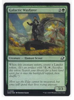 Galactic Wayfarer | FOIL | NM | MTG | 0185 | Common | EOE - Edge of Eternities - Image 1