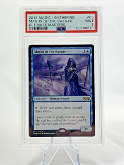 MAGUS OF THE BAZAAR Ultimate Masters - Graded PSA 9 MTG Magic the Gathering Card - Image 1