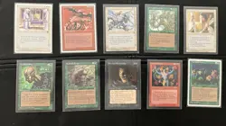 MTG Vintage Lot Of 8 Cards. Vintage Sets. Uncommons. Excellent Condition. - Image 1