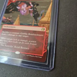 MTG Goblin Bombardment 43 Regular Rare Wilds of Eldraine WOT - Image 5