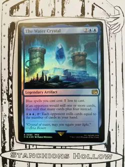 MTG The Water Crystal (Foil) - FINAL FANTASY (FIN) R 0085 - Image 1