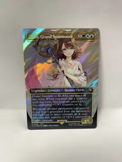 MTG Final Fantasy Yuna Grand Summoner M Surge-Foil Borderless 216Japanese - Image 1