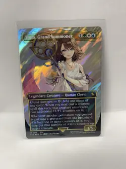MTG Final Fantasy Yuna Grand Summoner M Surge-Foil Borderless 216Japanese - Image 3