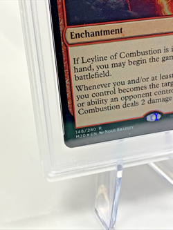 LEYLINE OF COMBUSTION FOIL Core 2020 Graded PSA 8 MTG Magic the Gathering Card - Image 4