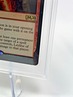 LEYLINE OF COMBUSTION FOIL Core 2020 Graded PSA 8 MTG Magic the Gathering Card - Image 5