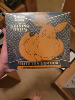 Pokemon Shining Fates Elite Trainer Box ETB FACTORY SEALED Eevee Art TCG - Image 1