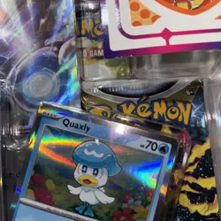 2023 Pokemon Fuecoco Paldea Collection Box Sealed with 3 foil promo cards - Image 3