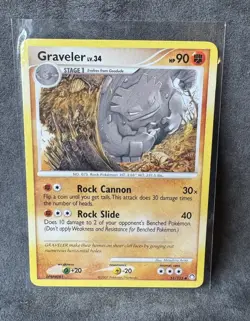 Graveler 51/123 Mysterious Treasures Regular Pokemon TCG Moderately Played - Image 1