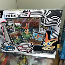 Pokemon - Black Bolt & White Flare Unova Victini Illustration Collection PRESALE - Image 1