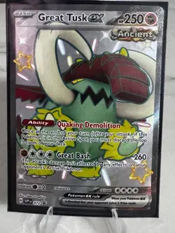 Pokemon TCG - Great Tusk ex 072 Sv: Scarlet & Violet Promo Cards Holo - NM - Image 1