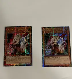 Yugioh Ghost Ogre & Snow Rabbit (Quarter Century Secret Rare) RA04-EN015 - Image 2