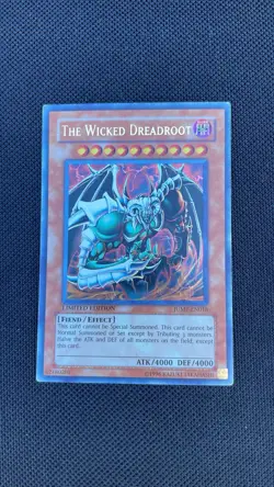 | Yugioh The Wicked Dreadroot JUMP-EN018 Ultra Rare Shonen Jump Promo LP 🔥 | - Image 5