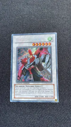 - Turbo Warrior - CT05-EN004 - Secret Rare - Limited Edition YuGiOh LP - Image 1