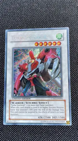 - Turbo Warrior - CT05-EN004 - Secret Rare - Limited Edition YuGiOh LP - Image 3