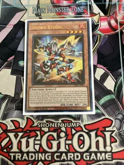 Sword Ryzeal Ultra Rare 1st Edition CRBR-EN001 Yugioh - Image 1