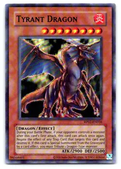 Tyrant Dragon - RP02 - Super Rare (SR) - Retro Pack 2 - Yugioh - Image 1
