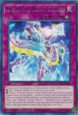 Yugioh! Ursarctic Quint Charge - ANGU-EN039 - Rare - 1st Edition Near Mint, Engl - Image 1