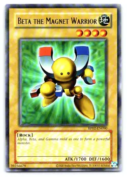 Beta The Magnet Warrior - RP02-EN090 - Rare - Retro Pack 2 YuGiOh - Image 1